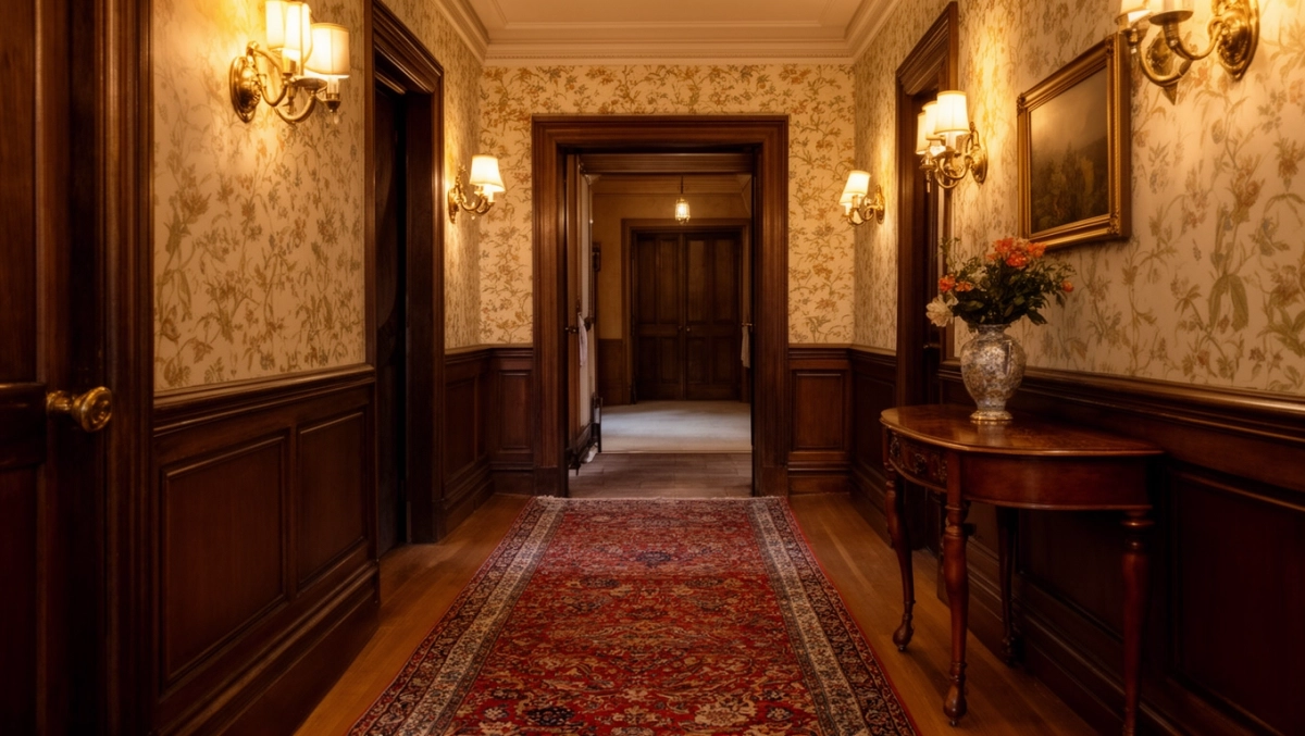 korytarz w stylu angielskim