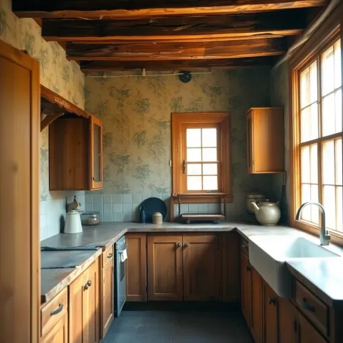 Remont Kuchni W Starym Domu